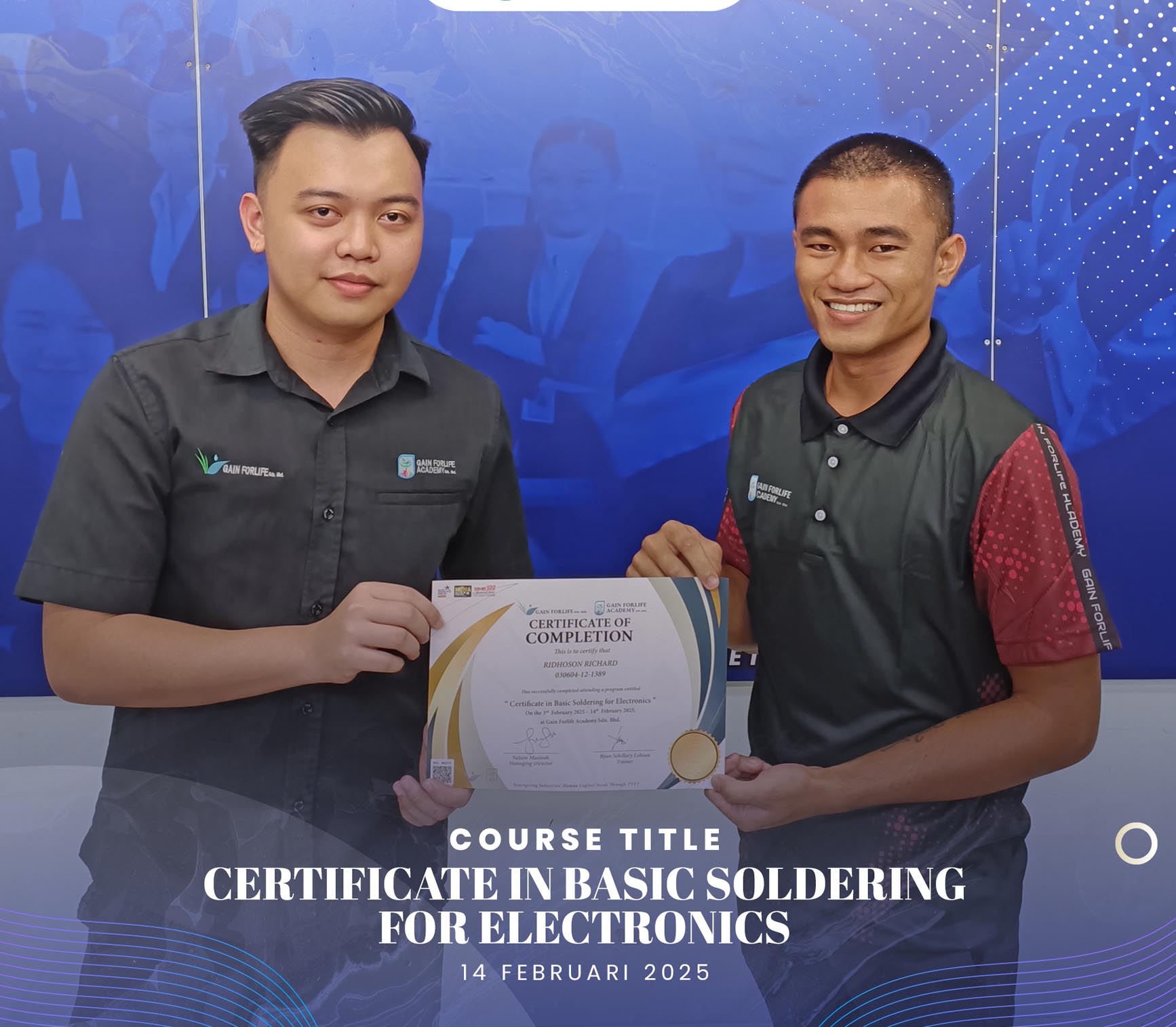 Kursus Asas Pematerian untuk Elektronik GNResound