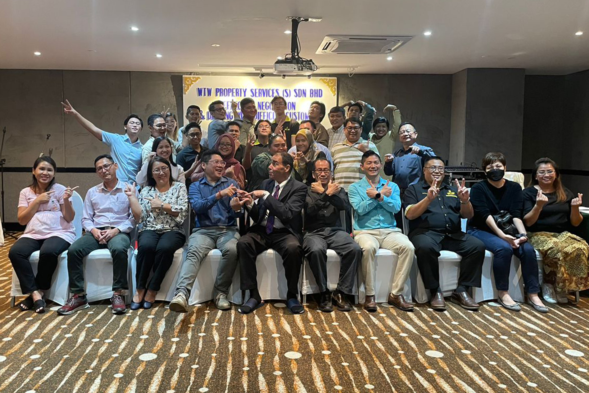 Kursus Effective Negotation WTW Property Services Sabah Sdn Bhd