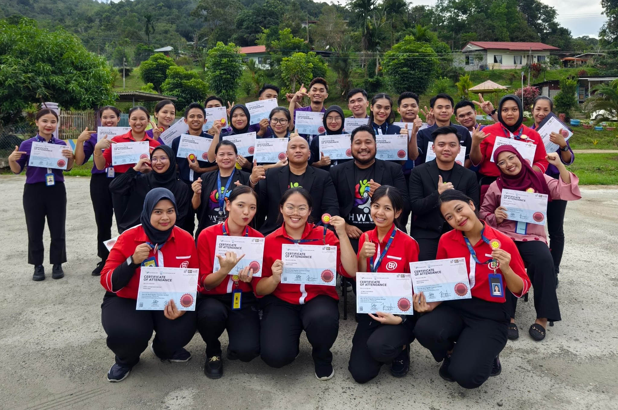 Kursus HWWT Bataras Sdn Bhd Ranau Kundasang