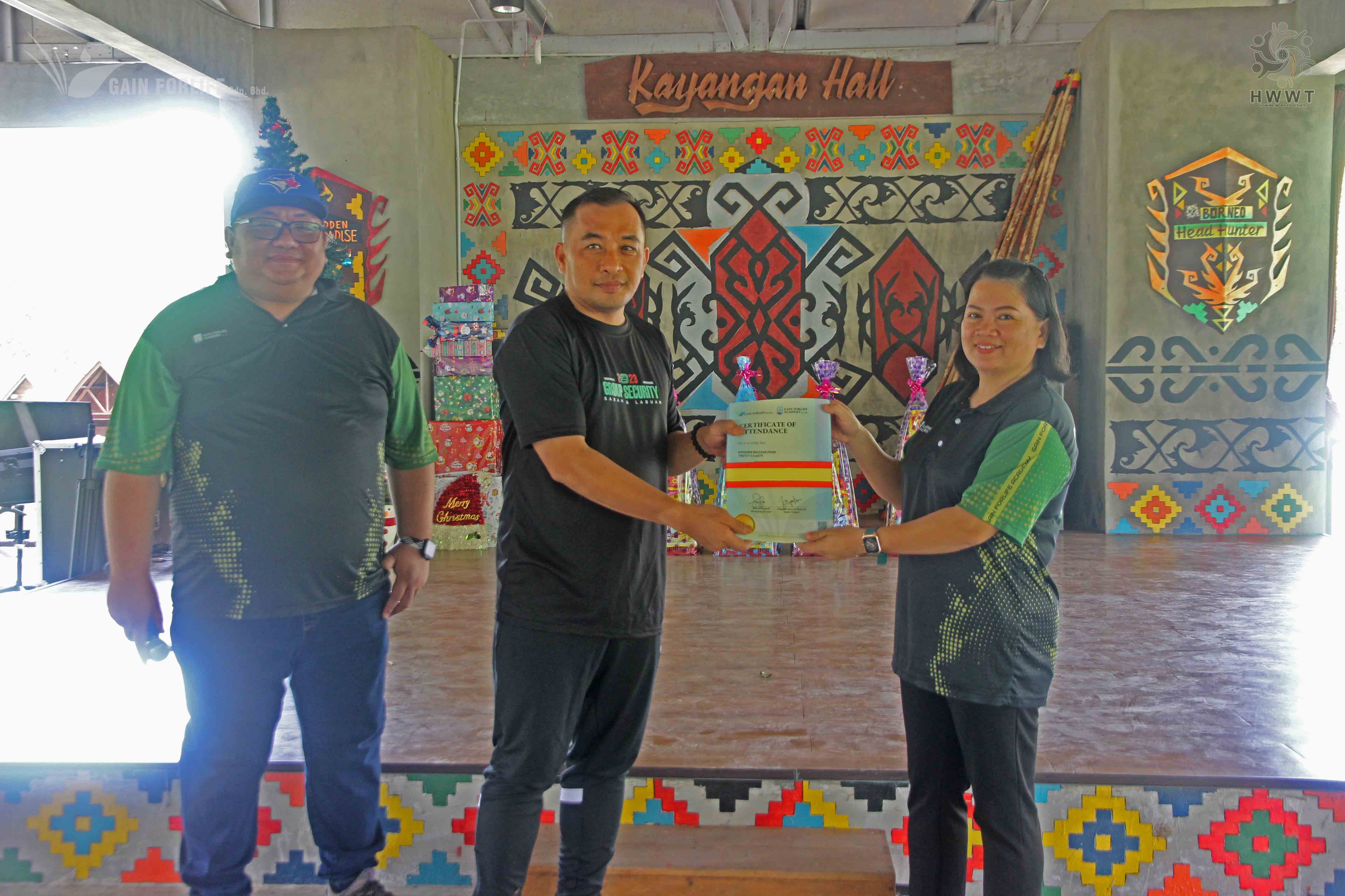 Kursus HWWT - Group Security Petronas Sabah & W.P.Labuan (Group 1)