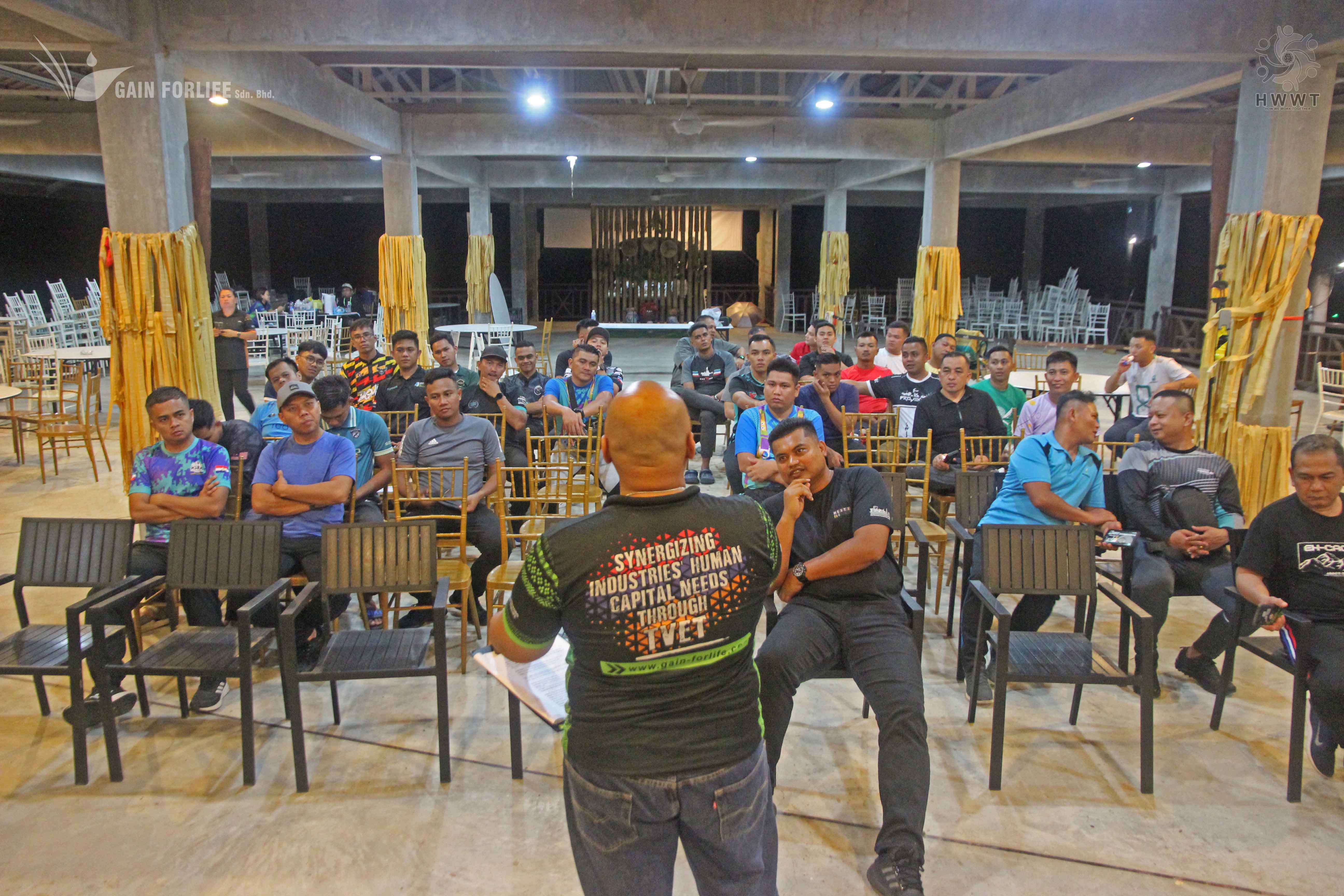 Kursus HWWT - Group Security Petronas Sabah & W.P.Labuan (Group 1)