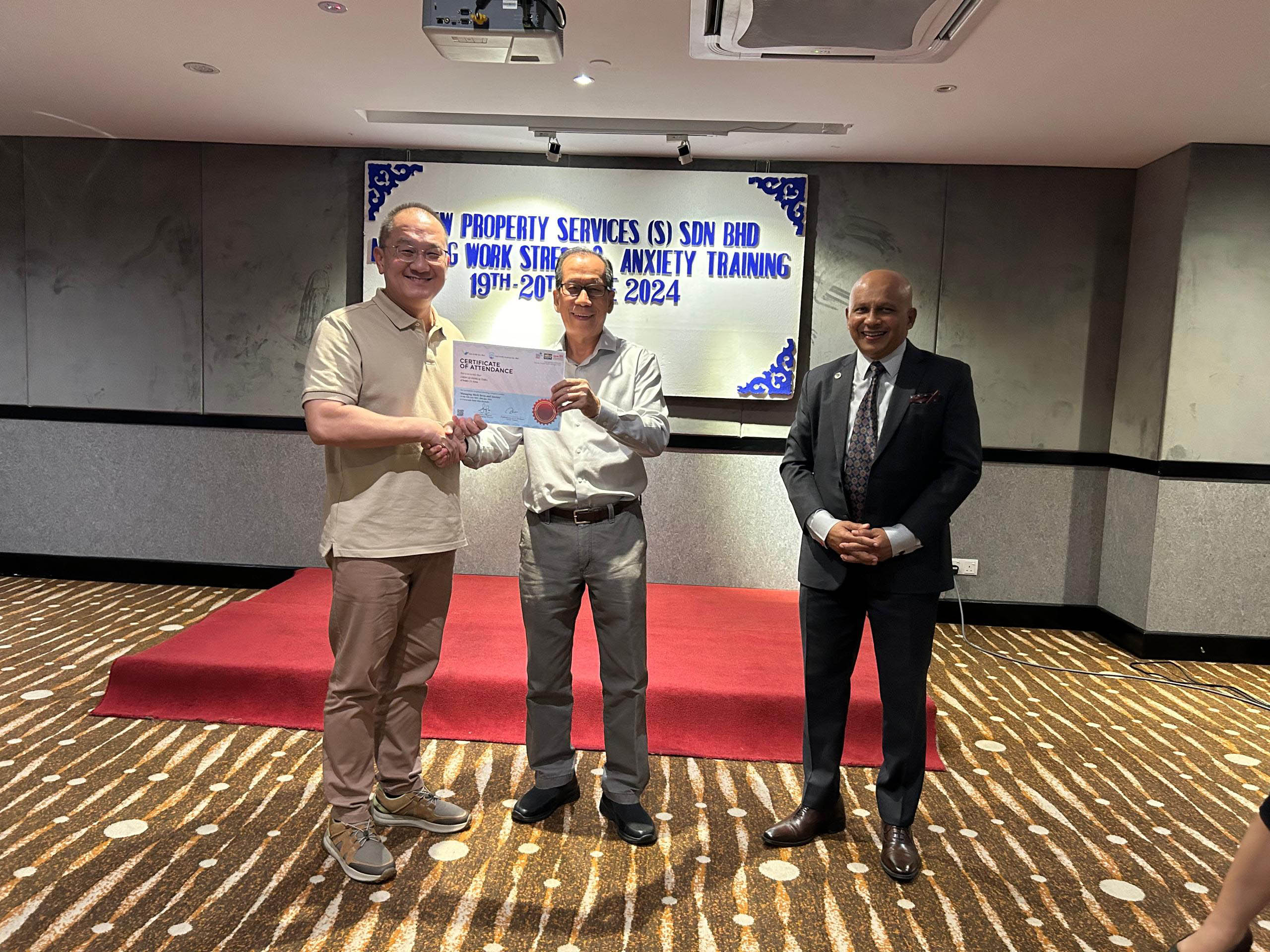 Kursus Stress Management -  WTW Property Services (Sabah) Sdn. Bhd. (Kumpulan 1)<