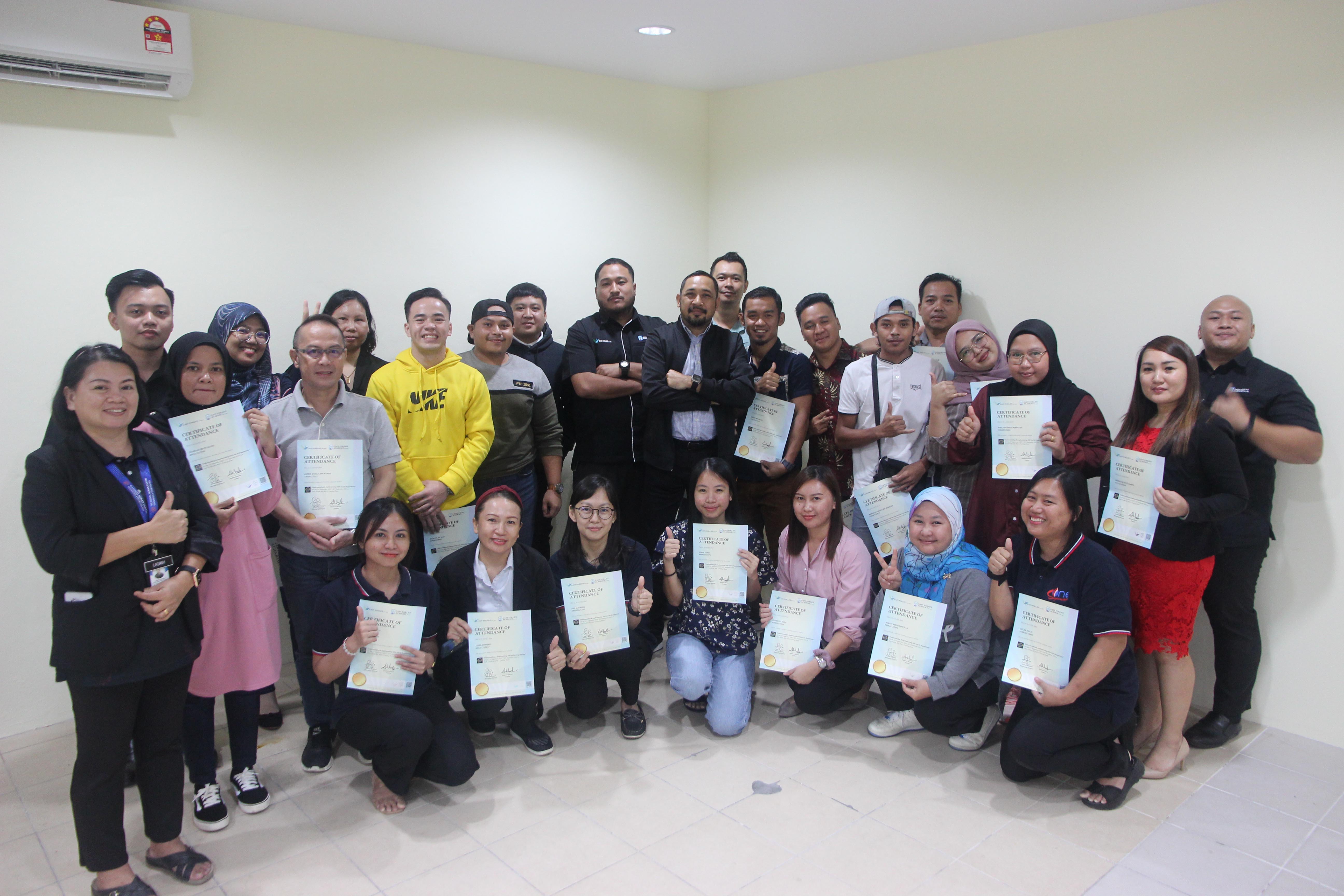 Kursus Understanding & Implementing OSH Its Regulation bersama One Superstore Sdn Bhd