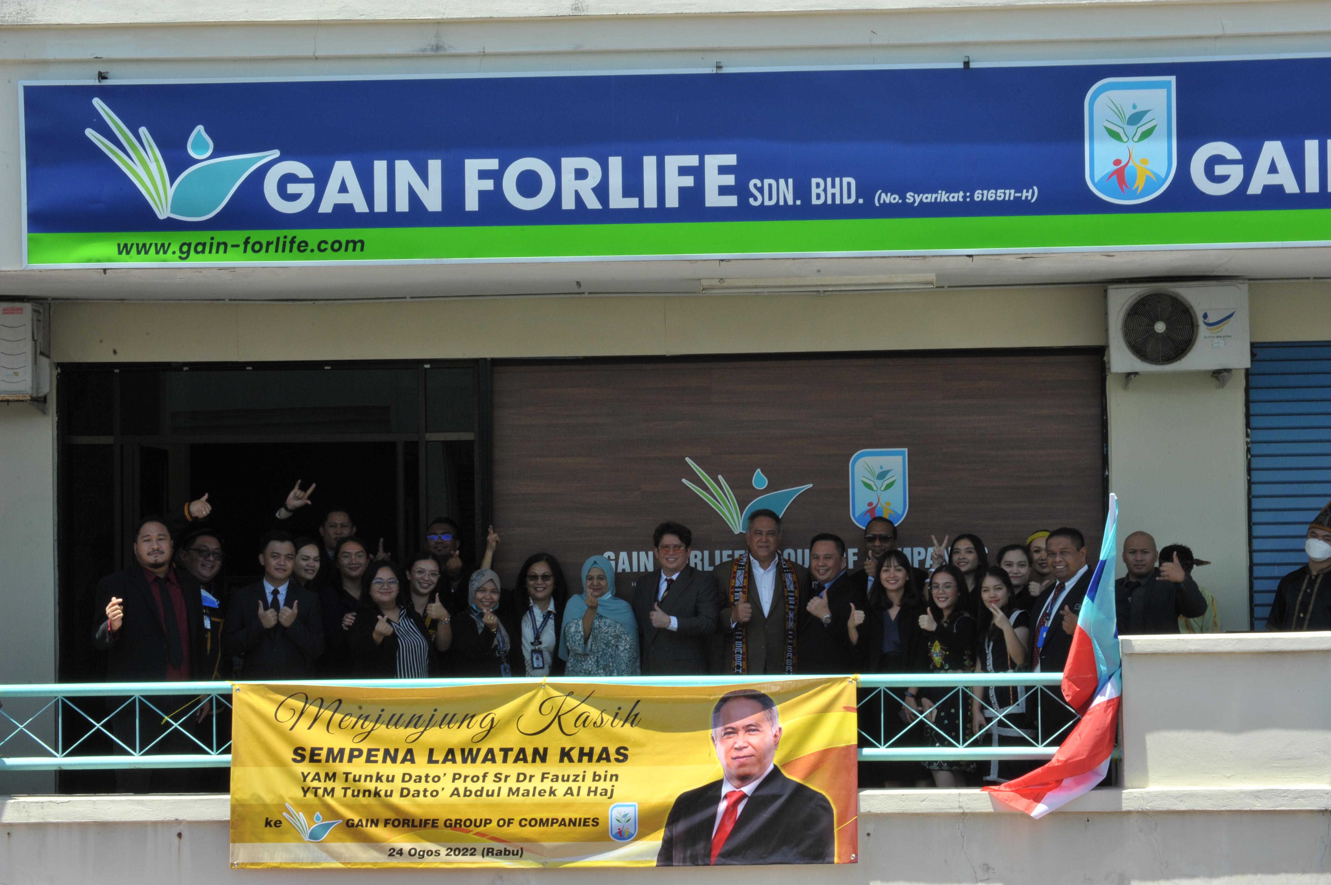 Lawatan Khas ke Gain Forlife Group of Companies