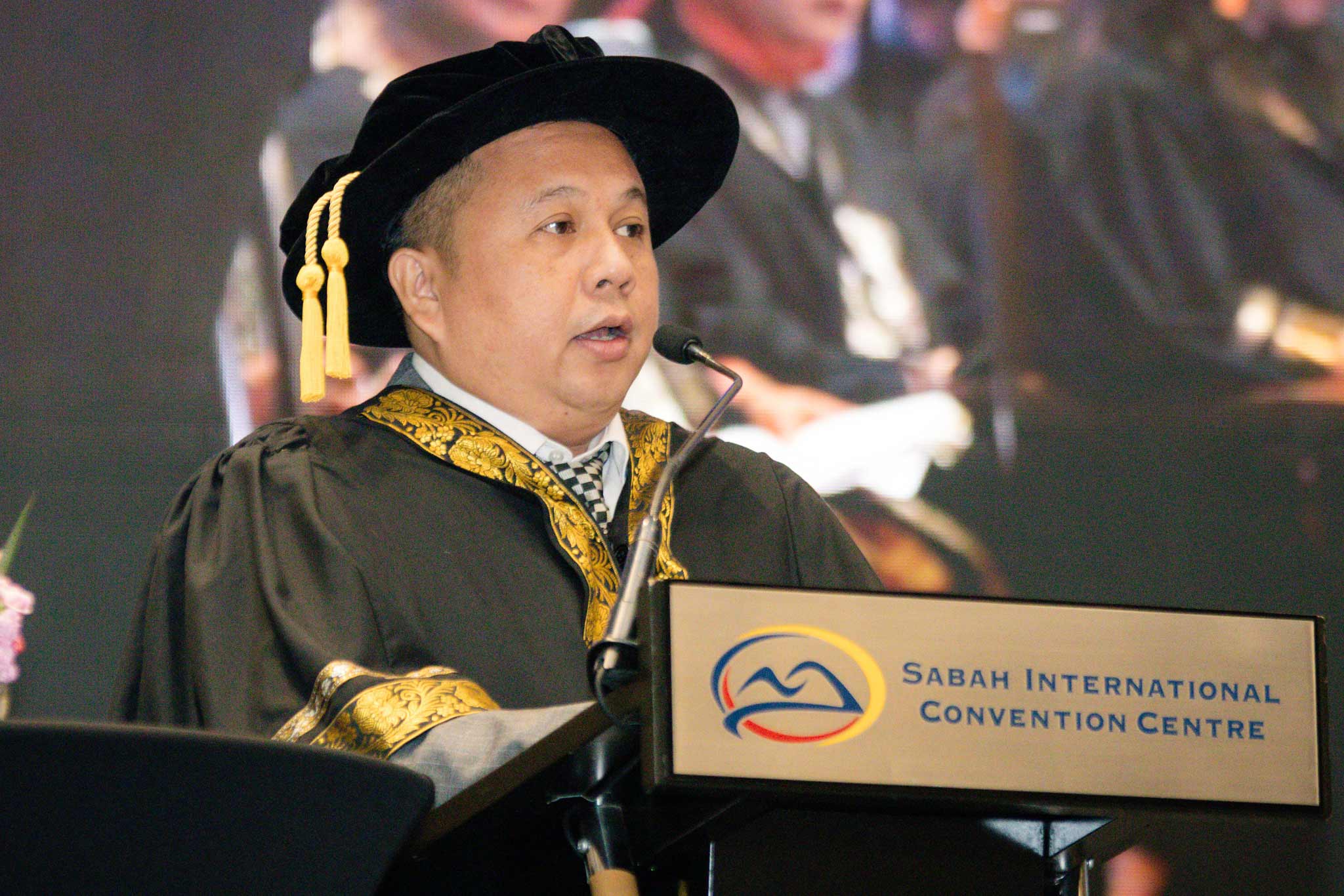 Nelson Mosinoh - President of Persatuan Pusat Latihan Kemahiran Sabah & W.P.Labuan