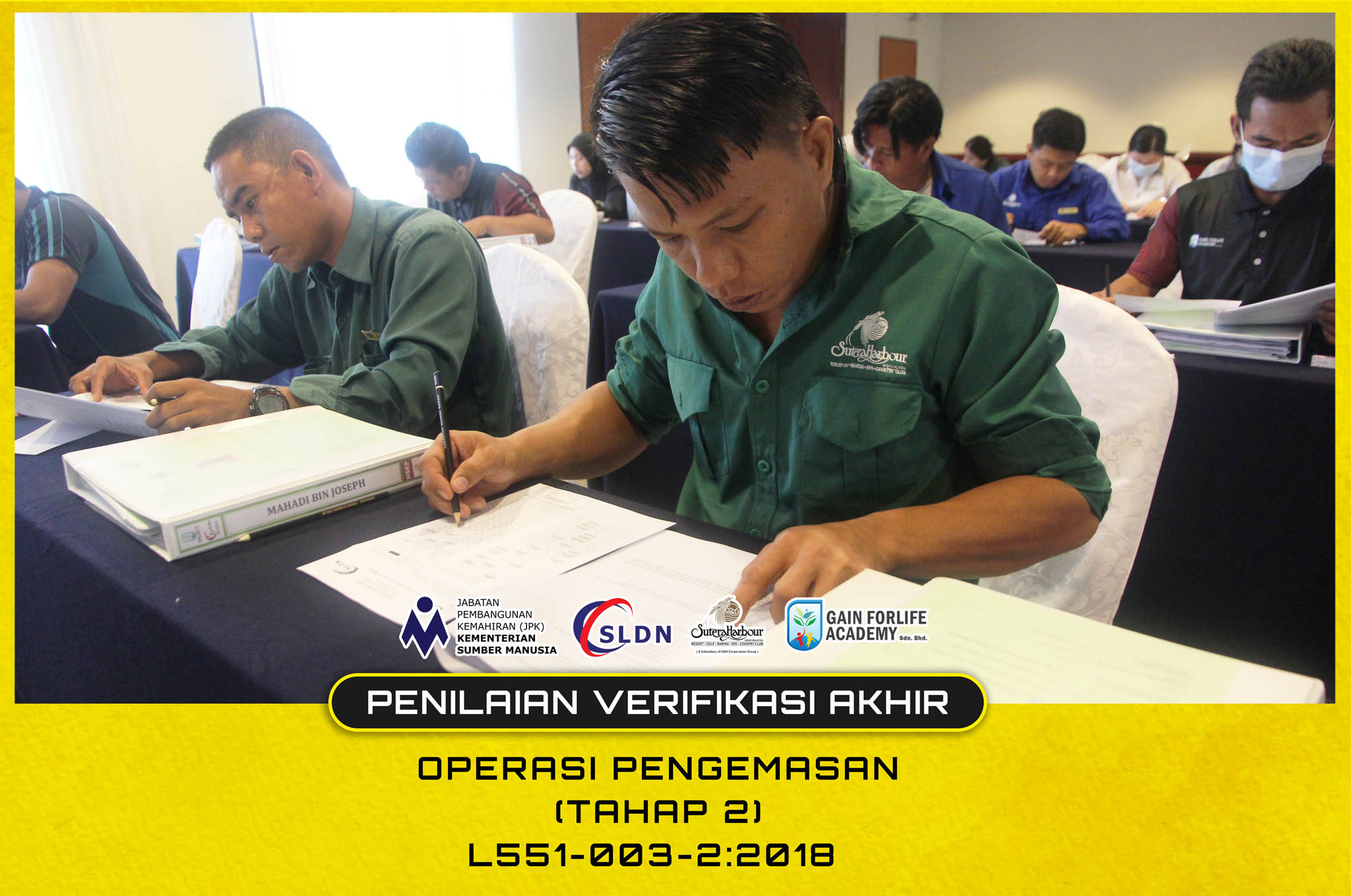 Penilaian Verifikasi Akhir SLDN - Sutera Harbour Resort 2023