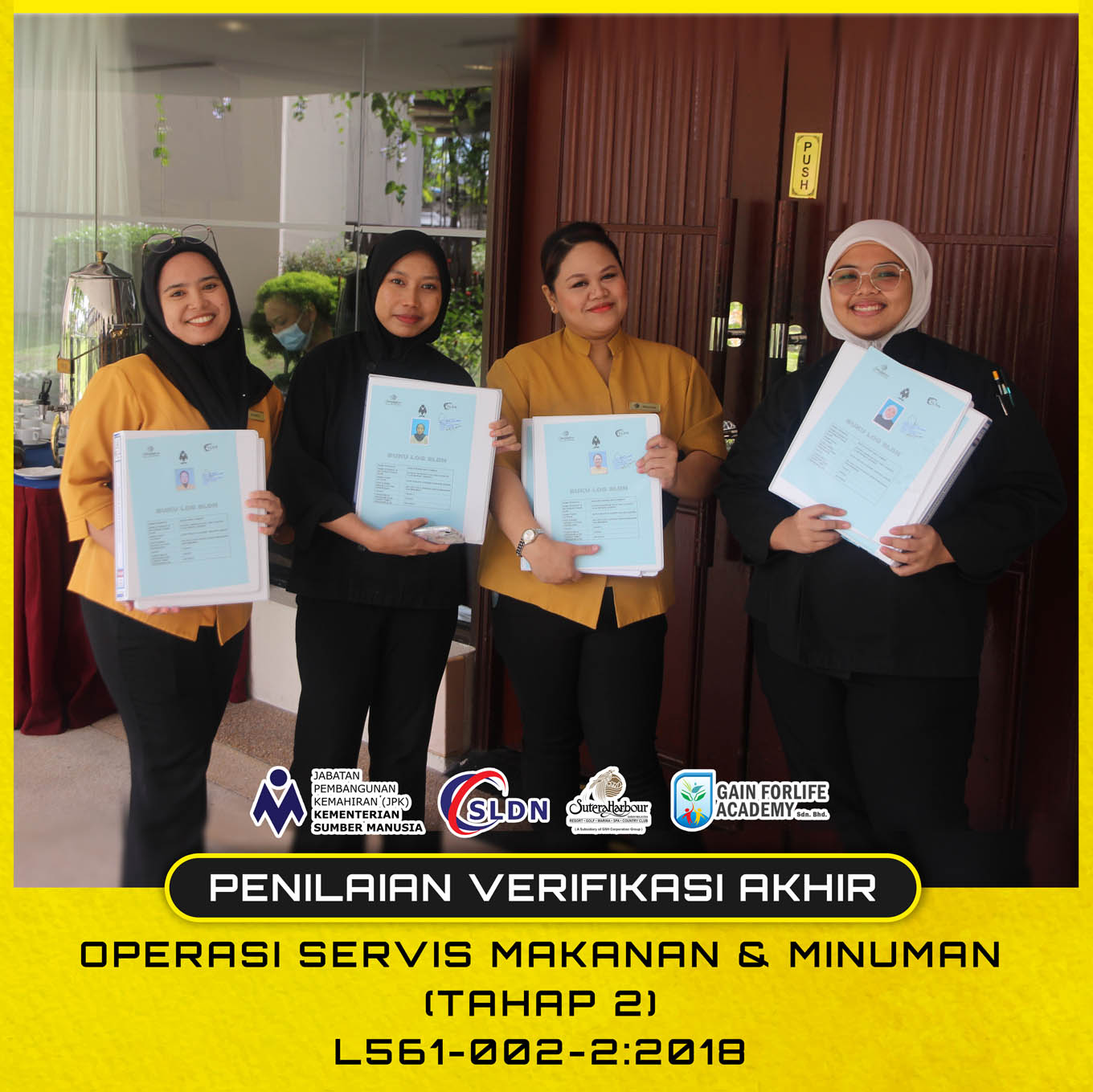 Penilaian Verifikasi Akhir SLDN - Sutera Harbour Resort 2023