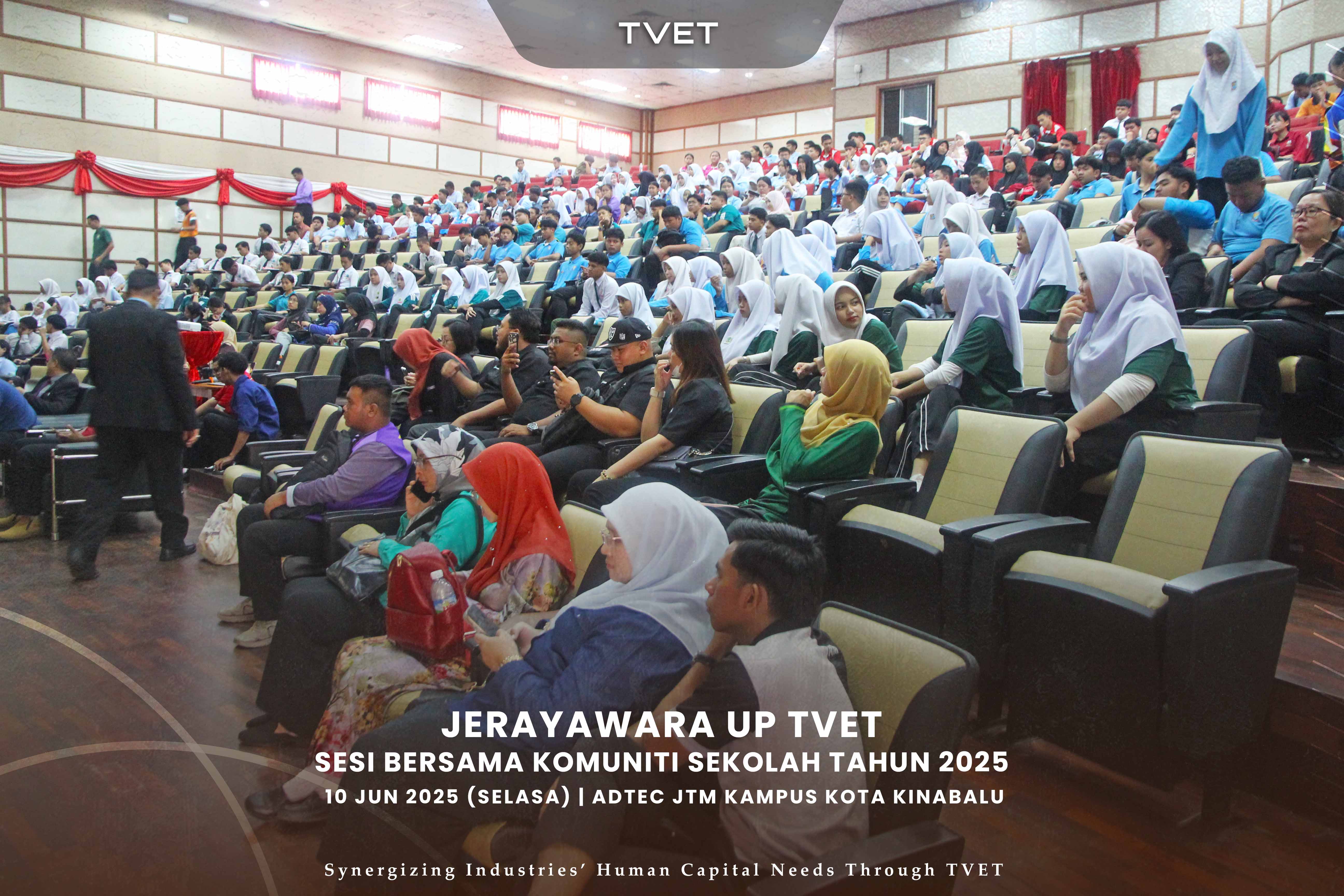 Program Jerayawara Up_TVET - Sesi Bersama Komuniti Sekolah Zon Sabah Tahun 2025