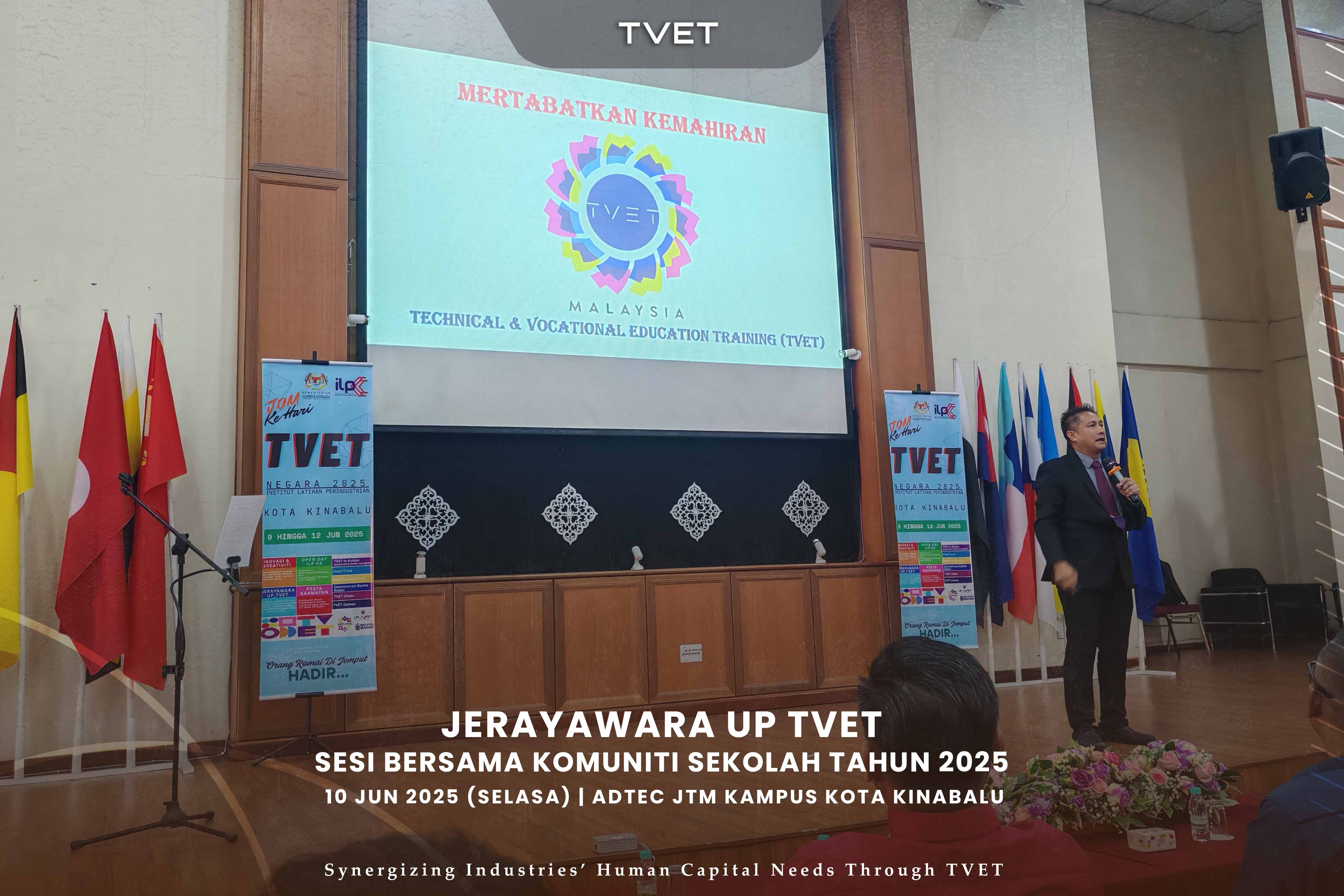 Program Jerayawara Up_TVET - Sesi Bersama Komuniti Sekolah Zon Sabah Tahun 2025