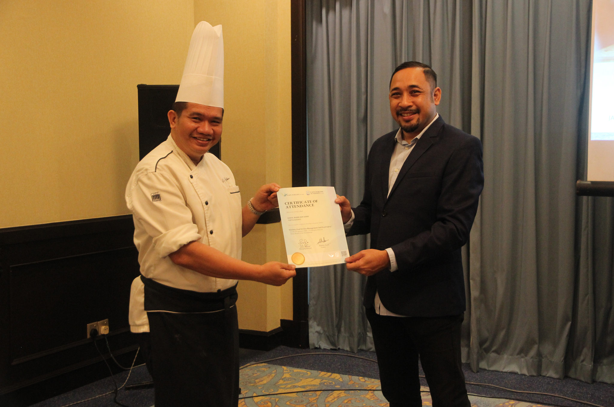 Kitchen and Food Service Management Training Nexus Karambunai