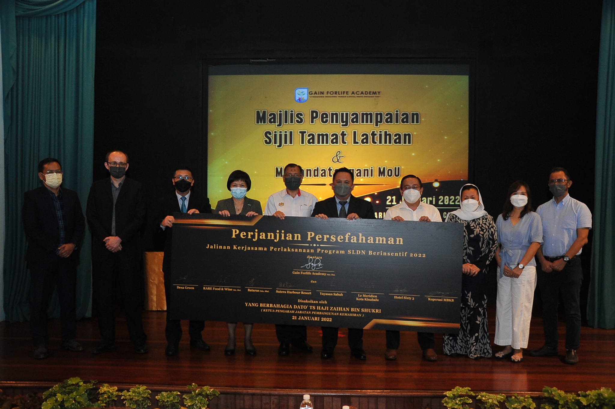 Majlis Menandatangani MOU