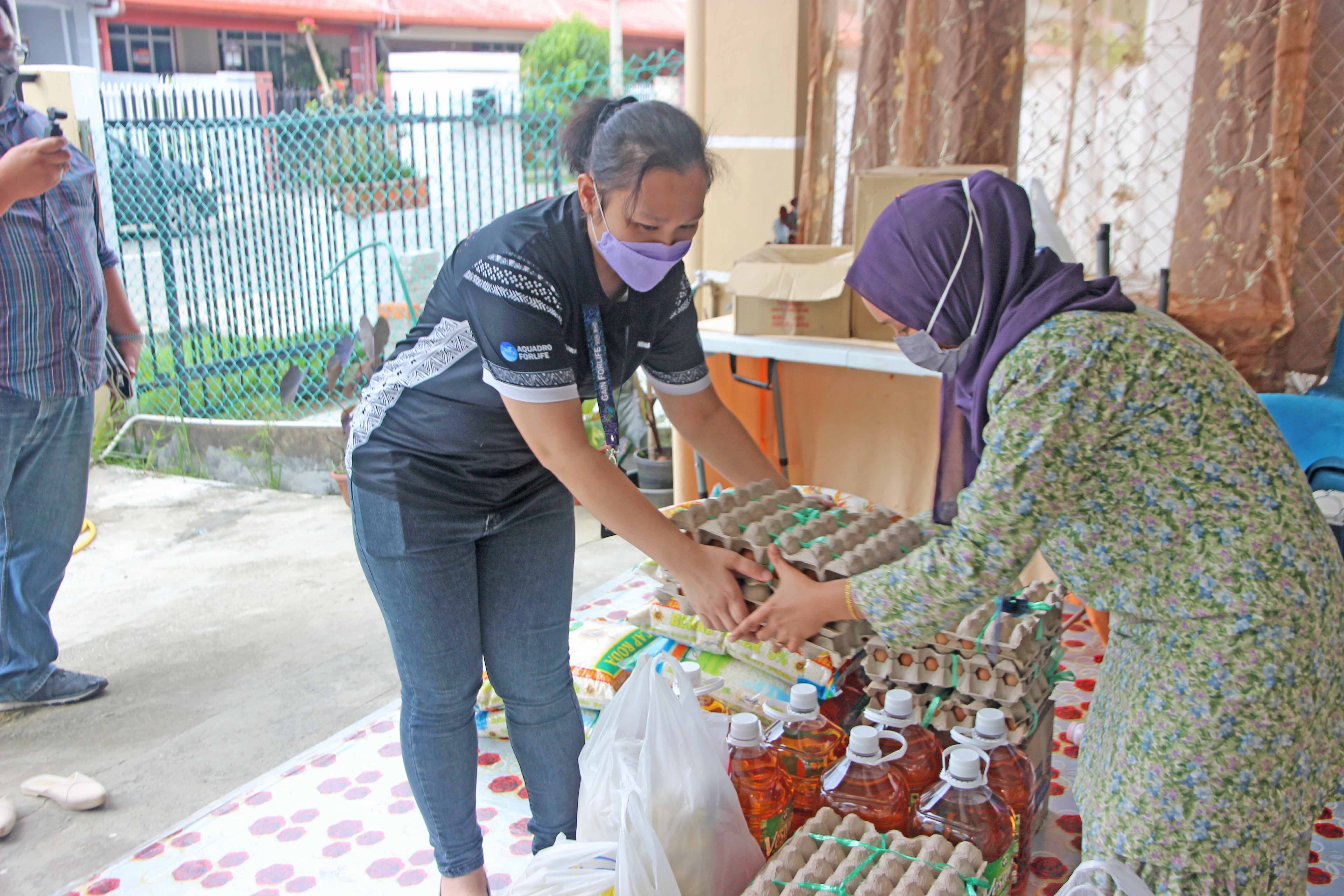 Gain Forlife Corporate Social Responsibility (CSR) - Donation to Amal Kasih Kingfisher
